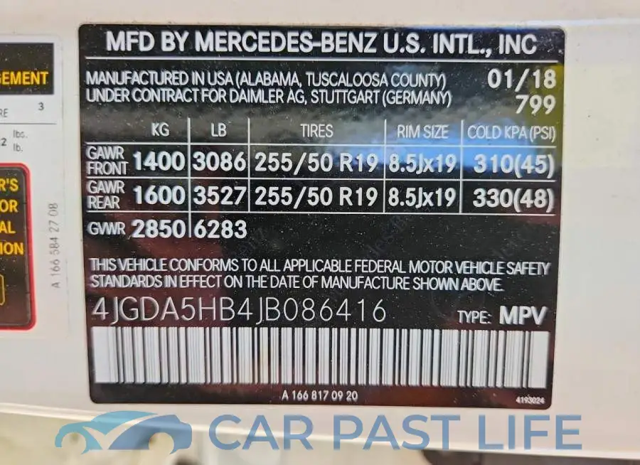 4JGDA5HB4JB086416# 13