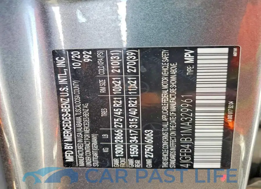 4JGFB4JB1MA329961# 13
