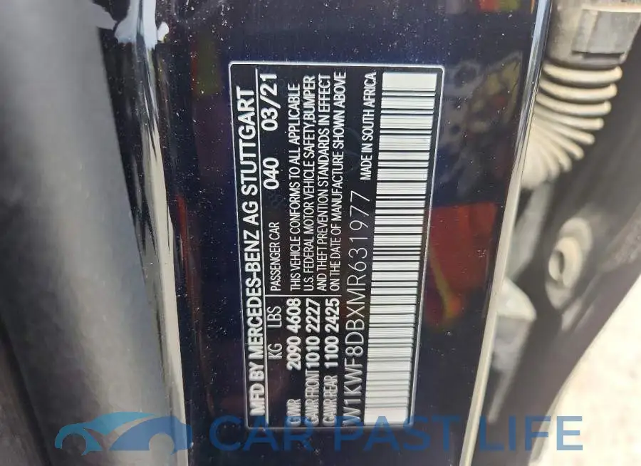 W1KWF8DBXMR631977# 12
