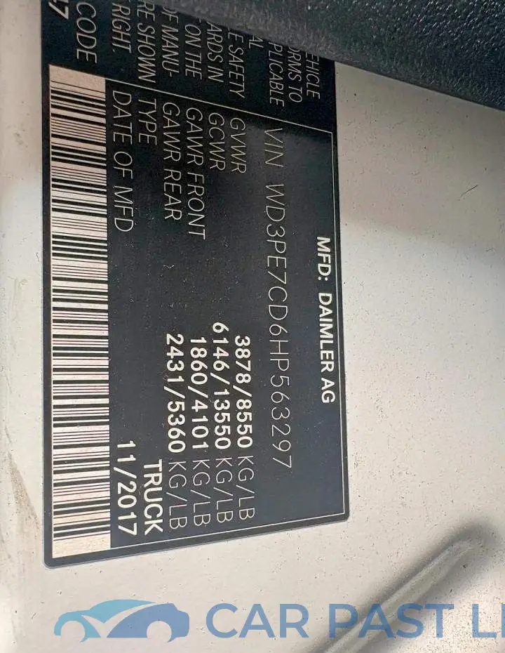 WD3PE7CD6HP563297# 10