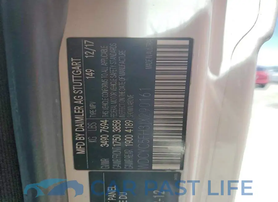 WDCYC5FH3JX290161# 13