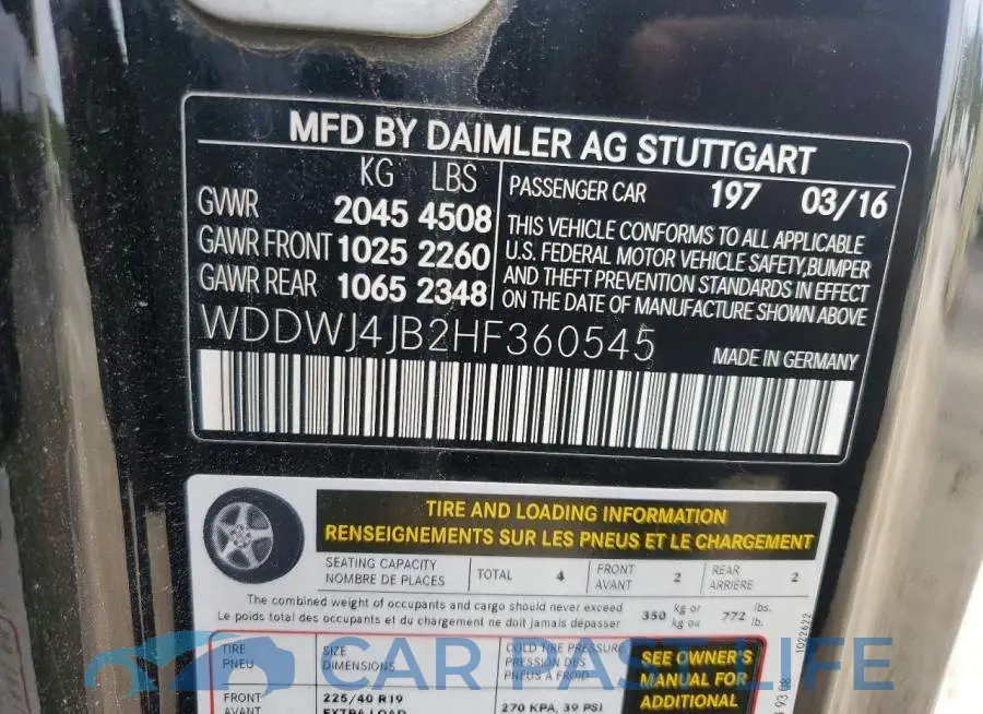 WDDWJ4JB2HF360545# 12