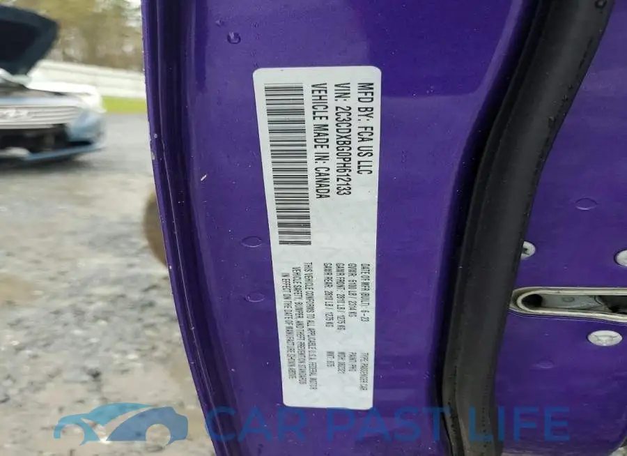 2C3CDXBG0PH612133# 12