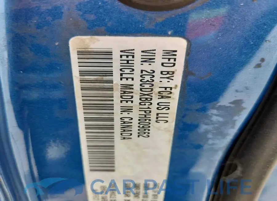 2C3CDXBG1PH609662# 12