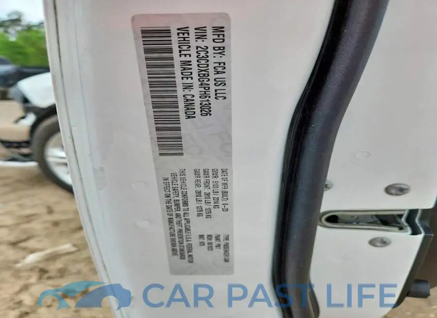 2C3CDXBG4PH613026# 12