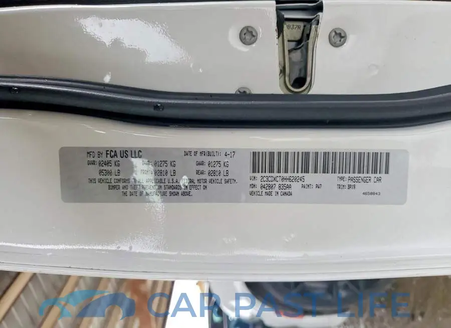 2C3CDXCT0HH620245# 13