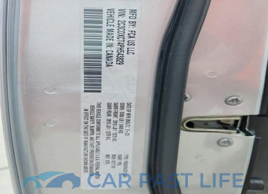 2C3CDXCT4PH543829# 12