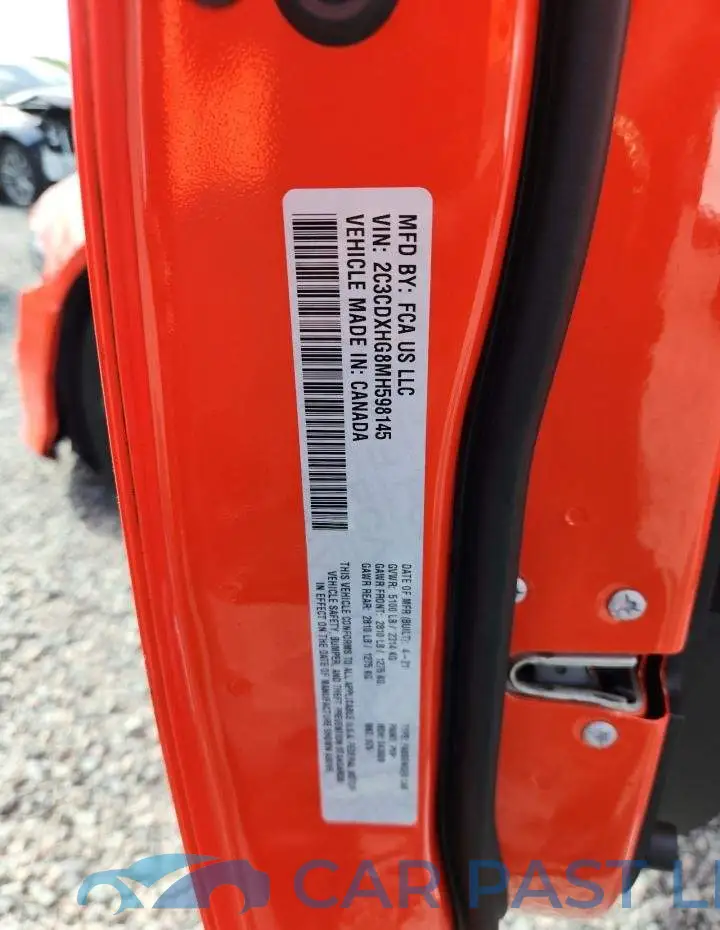 2C3CDXHG8MH598145# 12
