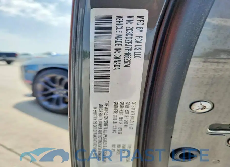 2C3CDZFJ7PH662674# 12