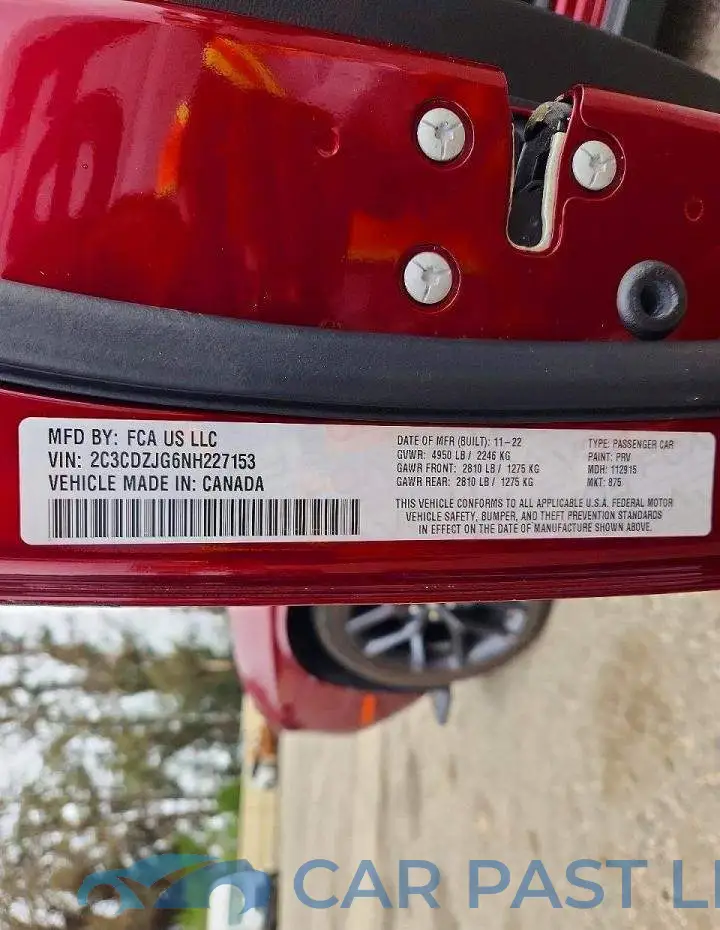 2C3CDZJG6NH227153# 12