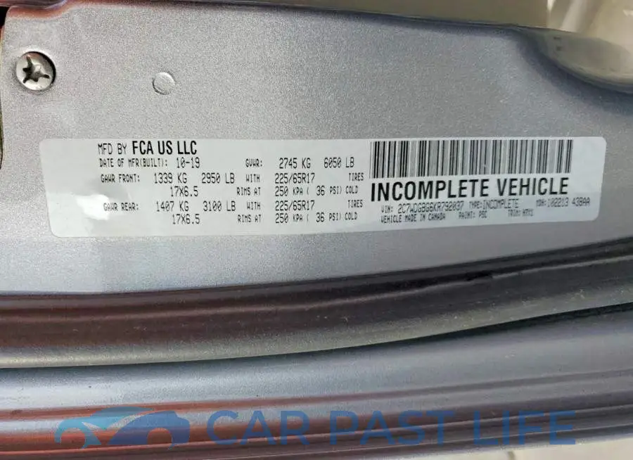 2C7WDGBG6KR792037# 13