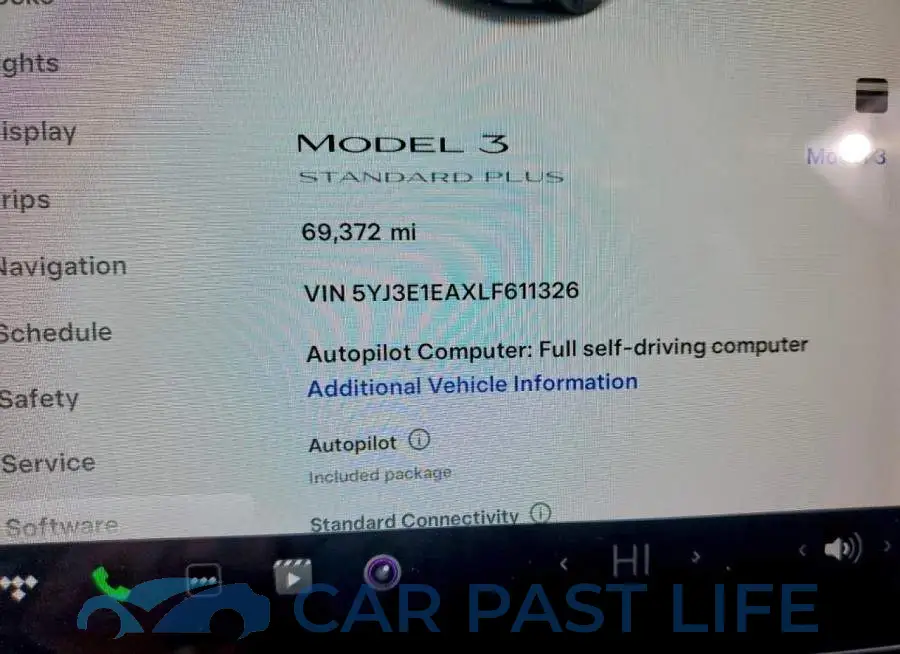 5YJ3E1EAXLF611326# 9