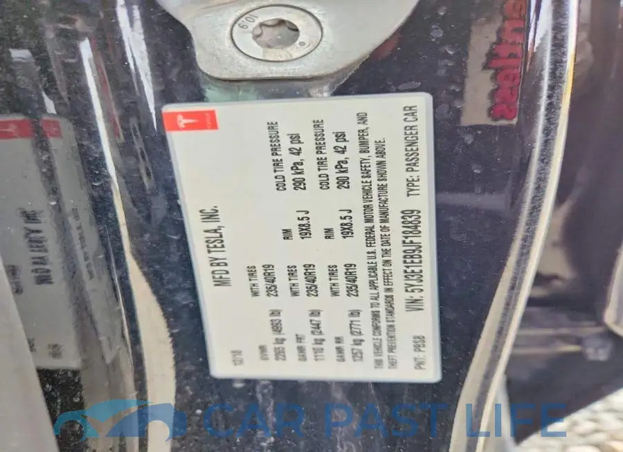 5YJ3E1EB9JF184839# 14