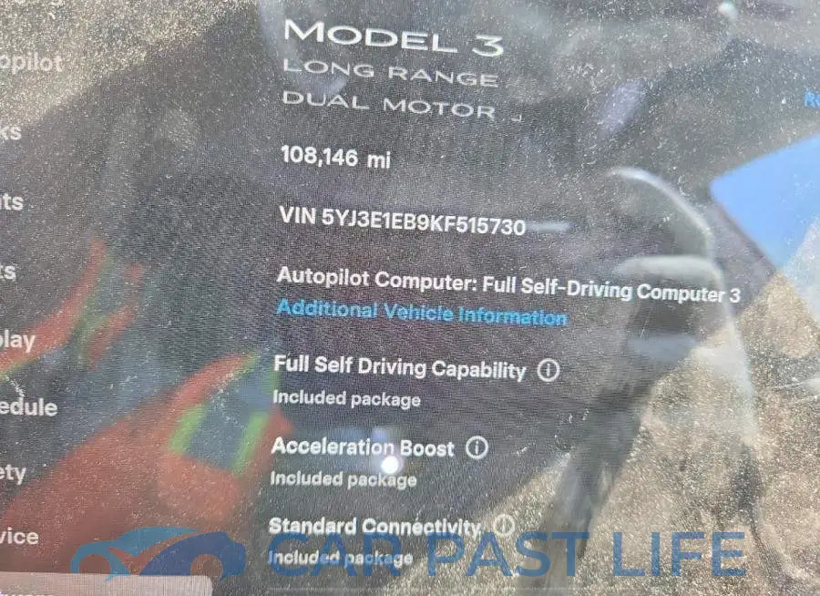 5YJ3E1EB9KF515730# 9