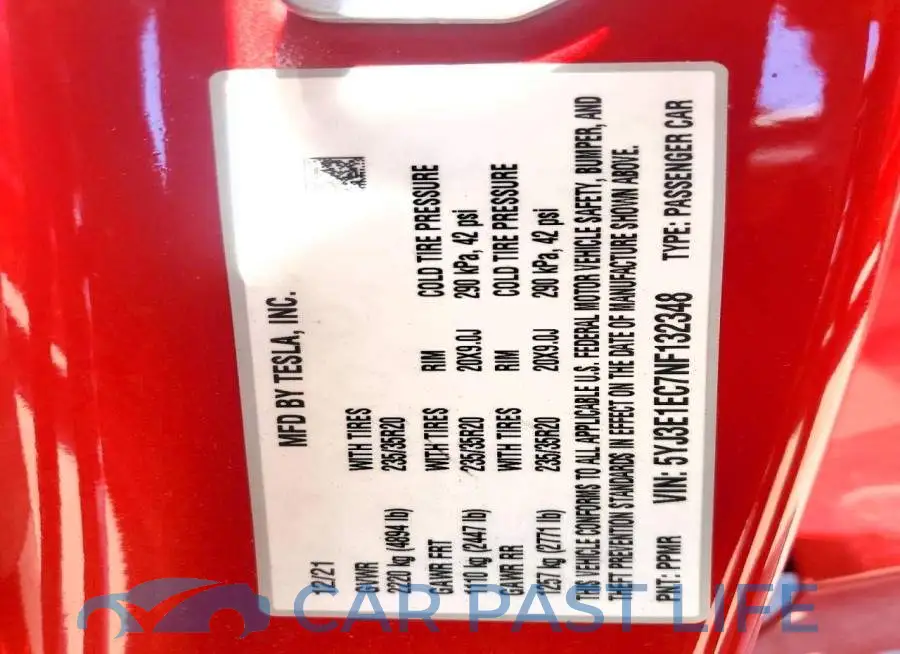 5YJ3E1EC7NF132348# 12