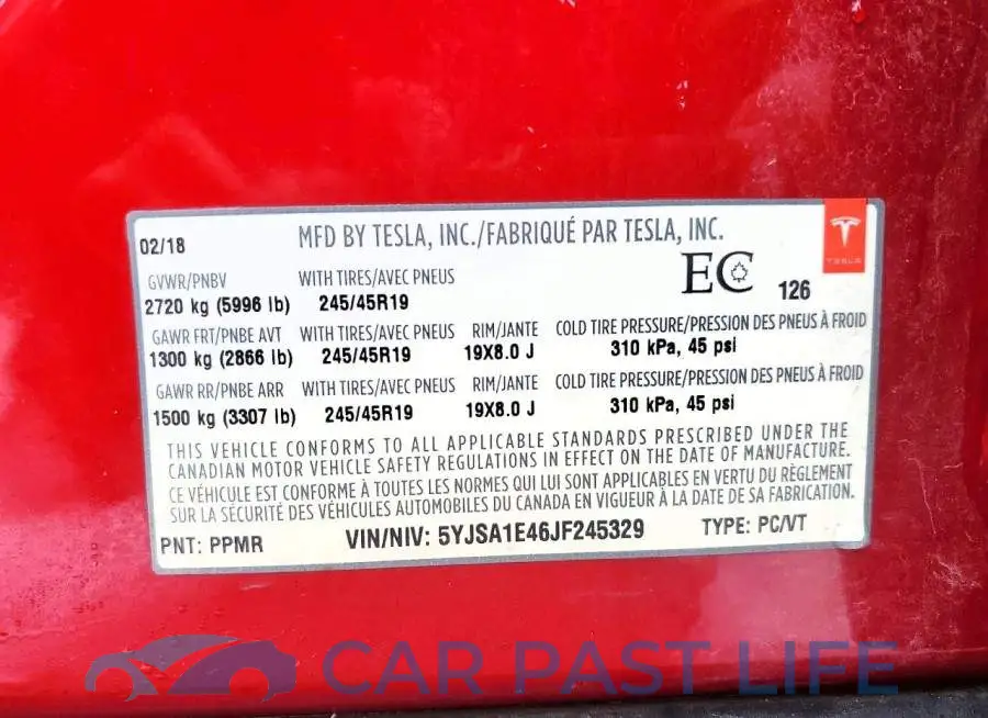 5YJSA1E46JF245329# 13