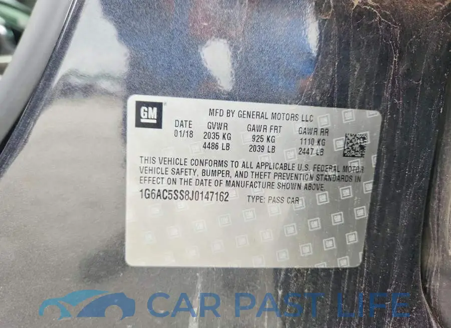 1G6AC5SS8J0147162# 12
