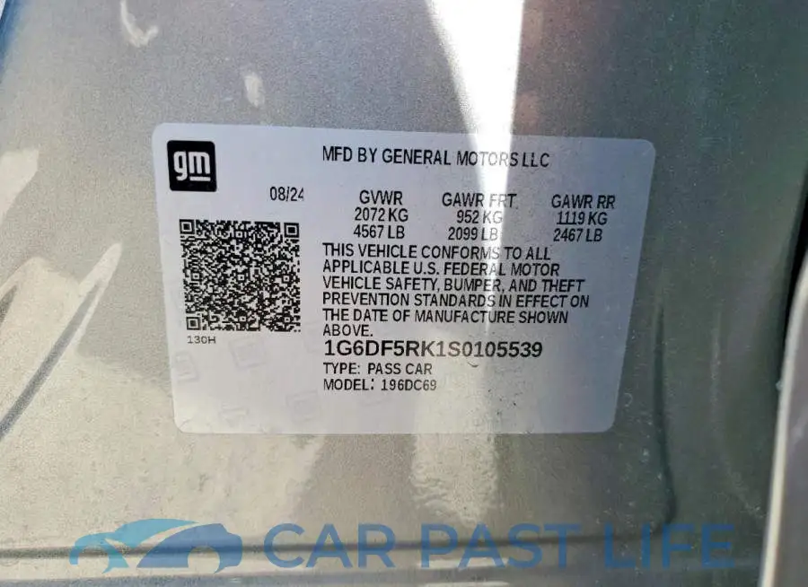 1G6DF5RK1S0105539# 13