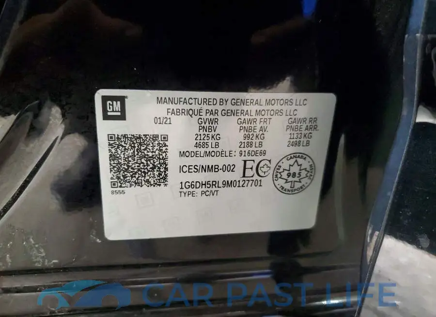 1G6DH5RL9M0127701# 12