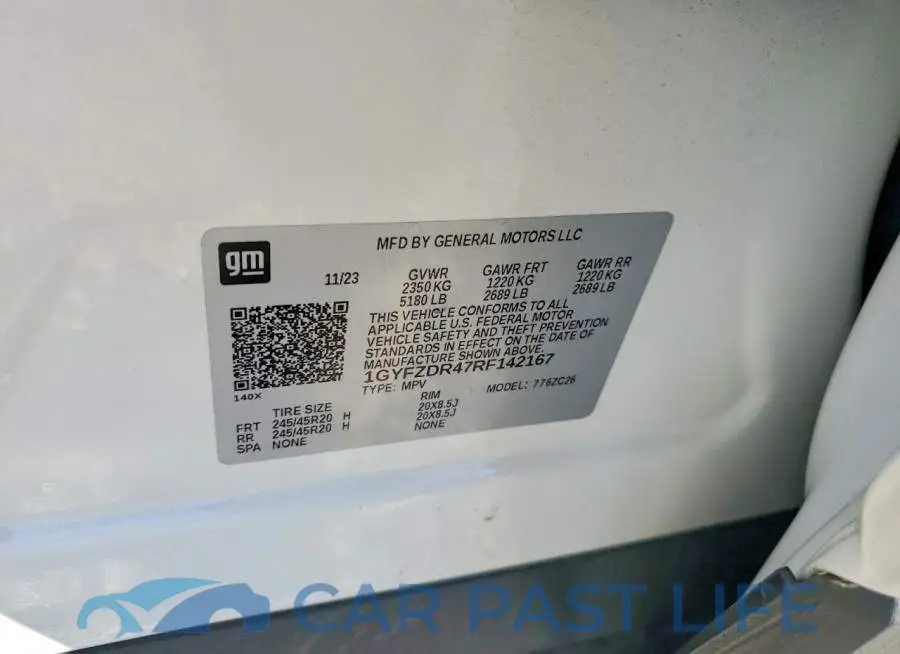 1GYFZDR47RF142167# 13