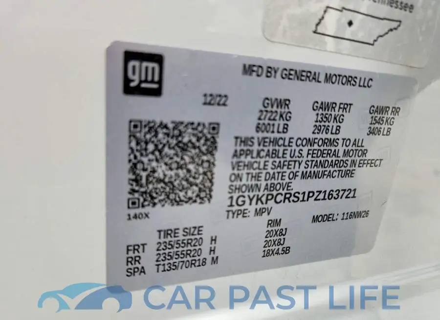 1GYKPCRS1PZ163721# 14
