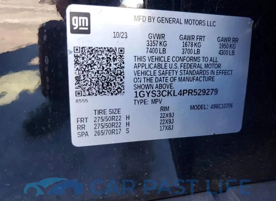 1GYS3CKL4PR529279# 13