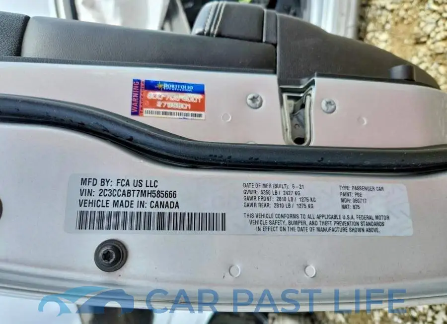 2C3CCABT7MH585666# 12