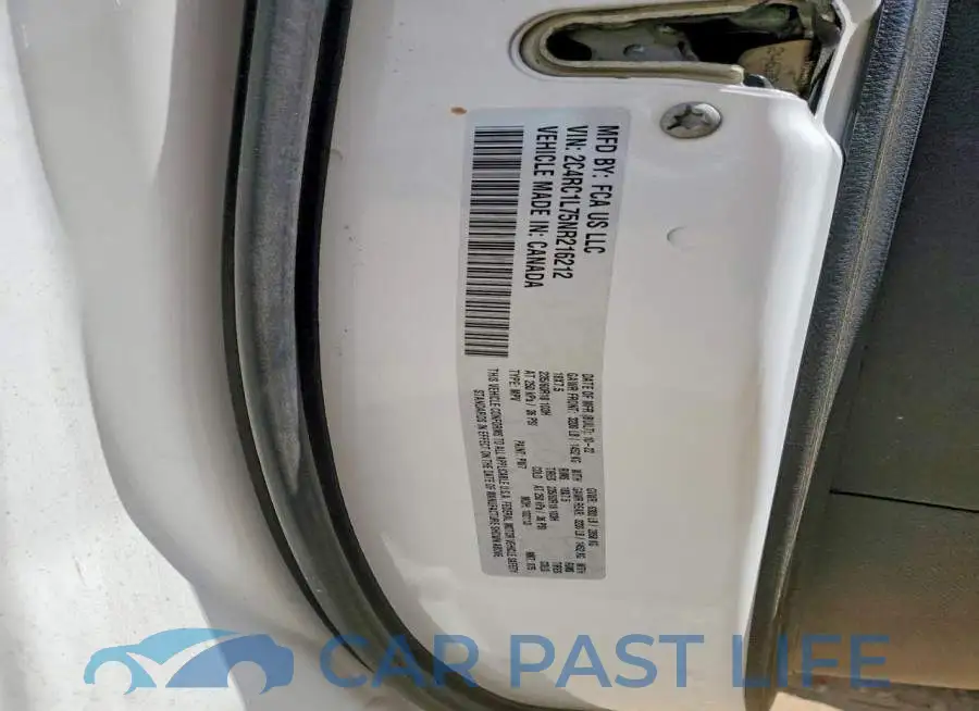 2C4RC1L75NR216212# 13