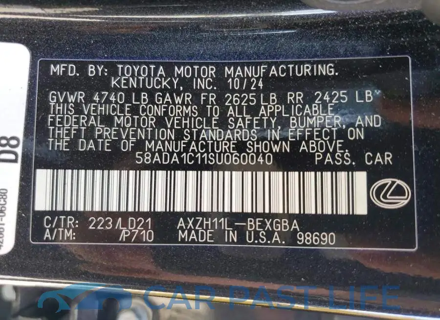 58ADA1C11SU060040# 13