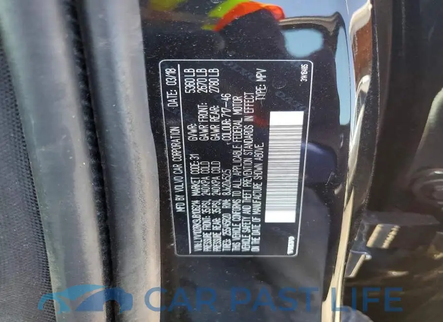 LYV102RK9JB106214# 12