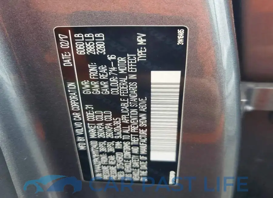 YV4A22PK1H1172400# 13