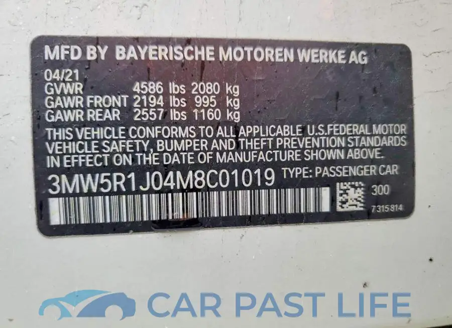 3MW5R1J04M8C01019# 12