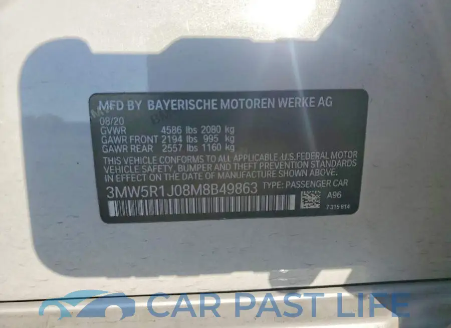 3MW5R1J08M8B49863# 12