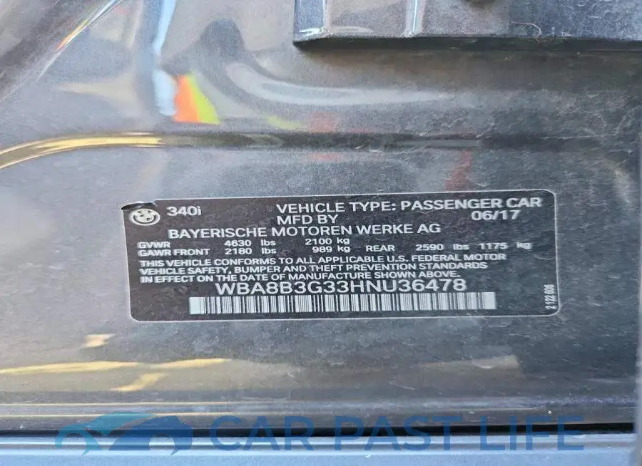 WBA8B3G33HNU36478# 12