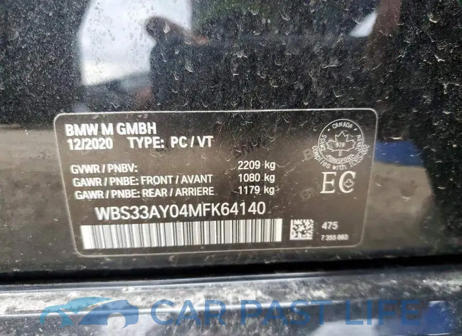 WBS33AY04MFK64140# 13
