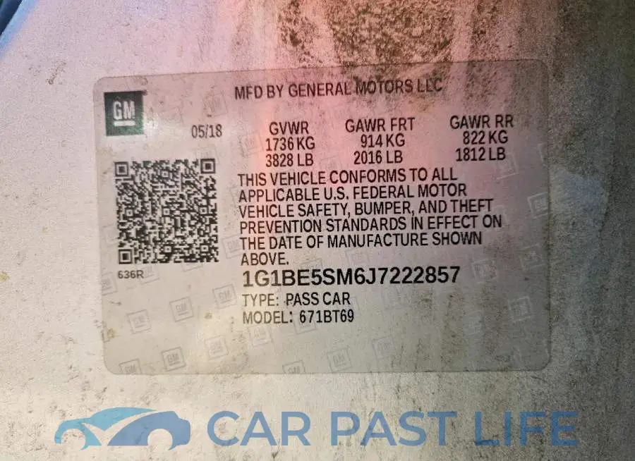 1G1BE5SM6J7222857# 12