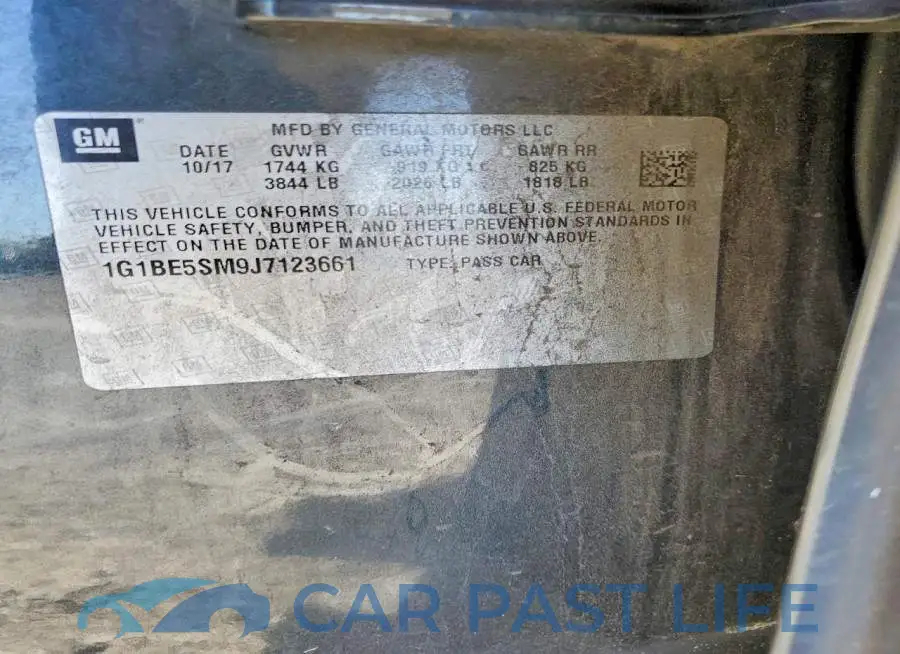 1G1BE5SM9J7123661# 12