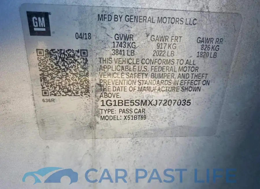 1G1BE5SMXJ7207035# 12