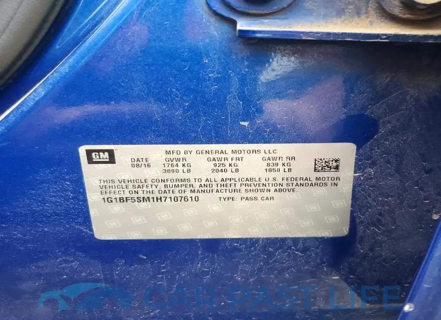 1G1BF5SM1H7107610# 12