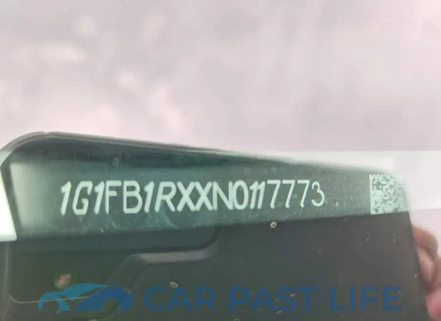 1G1FB1RXXN0117773# 12