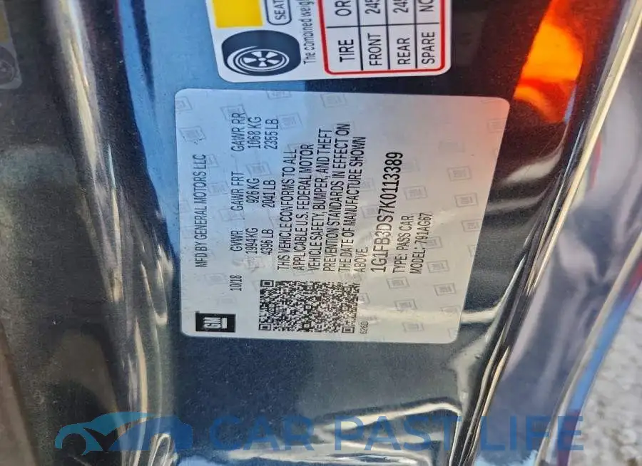 1G1FB3DS7K0113389# 12