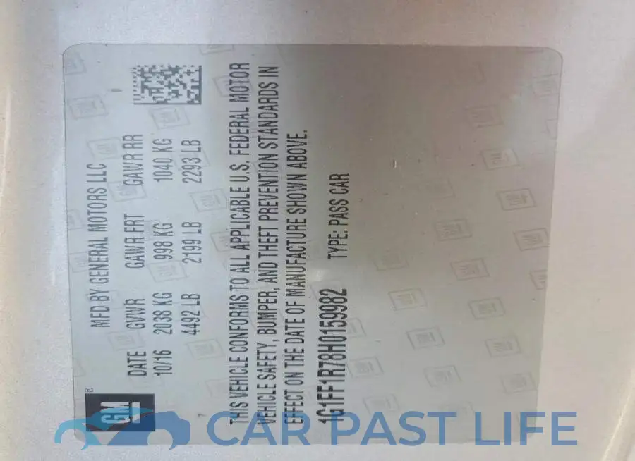 1G1FF1R78H0159982# 12