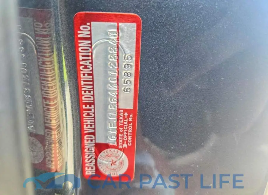 1G1FJ1R64K0128841# 12