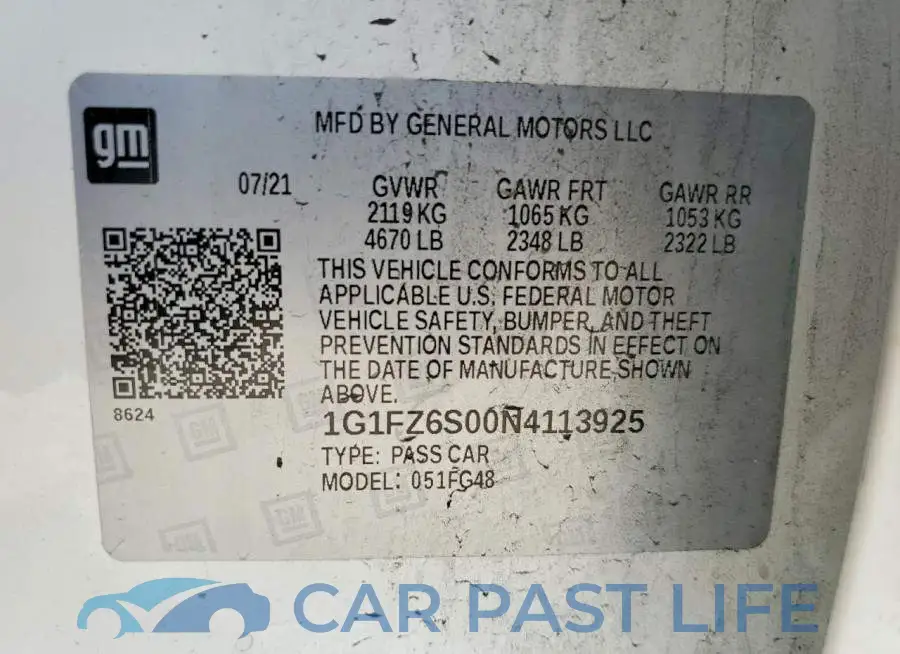 1G1FZ6S00N4113925# 14