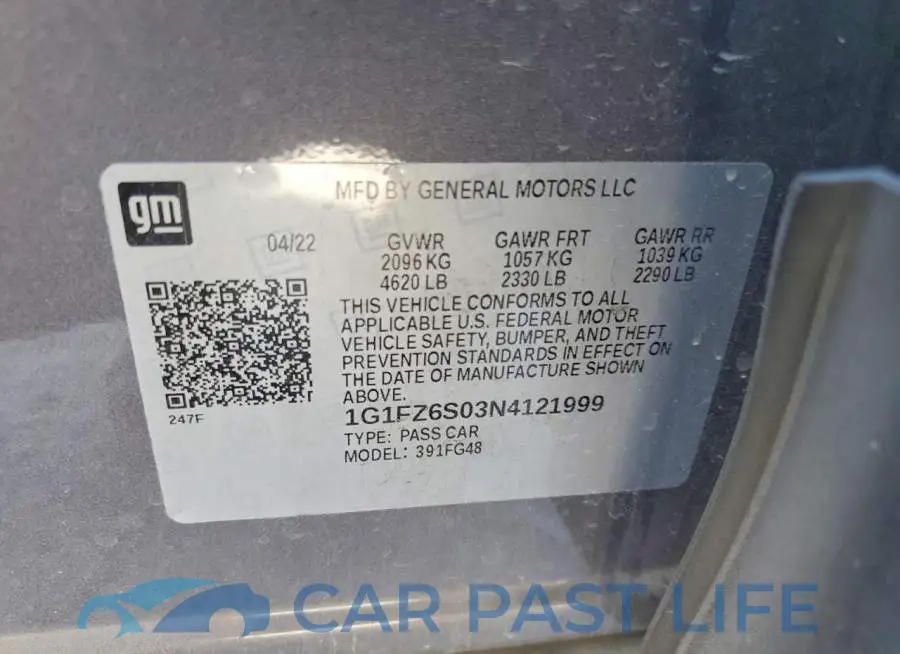1G1FZ6S03N4121999# 13