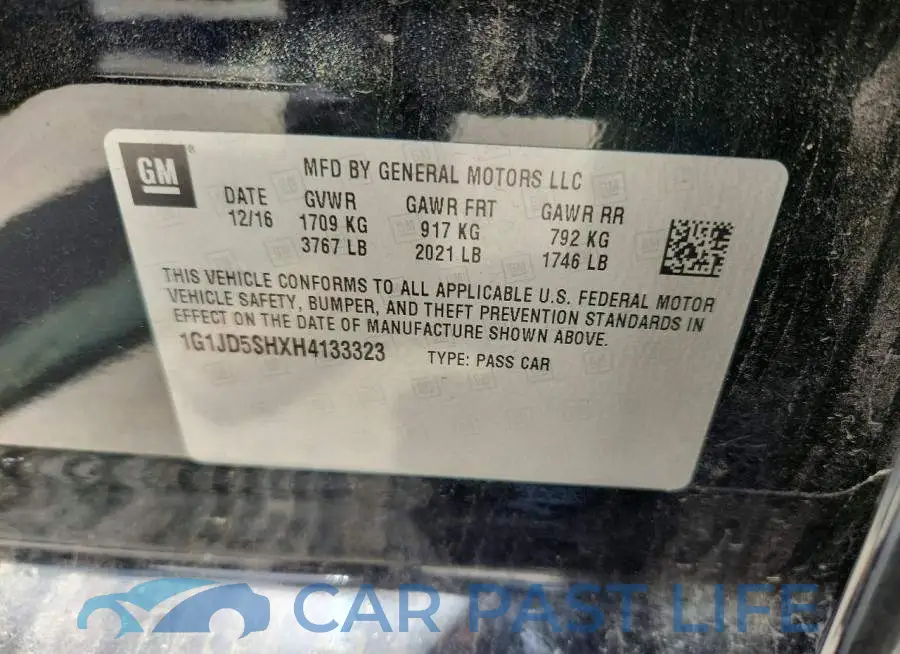1G1JD5SHXH4133323# 12