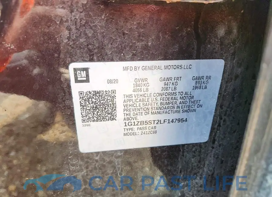 1G1ZB5ST2LF147954# 13