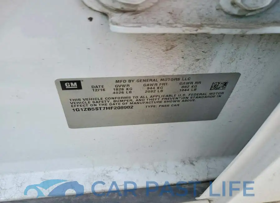 1G1ZB5ST7HF208982# 12