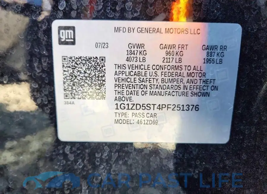 1G1ZD5ST4PF251376# 12