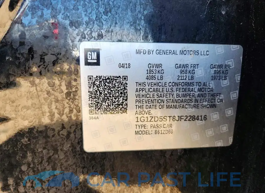 1G1ZD5ST8JF228416# 12